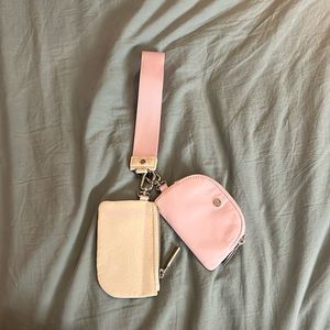 NWOT Lululemon Dual Pouch Wristlet